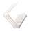Storage Rack Wit Grijs 1 Set 9,6 X 9,3 X 4,3 Inch 5