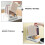 Storage Rack Wit Grijs 1 Set 9,6 X 9,3 X 4,3 Inch 9