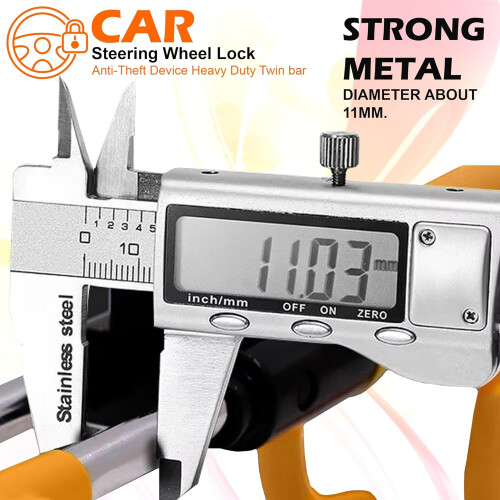 Lock Universal Car Steering Wheel Anti-Theft Lock 2