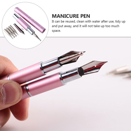 1 Set Nagelkunst Stift Nagellack Maniküre 2