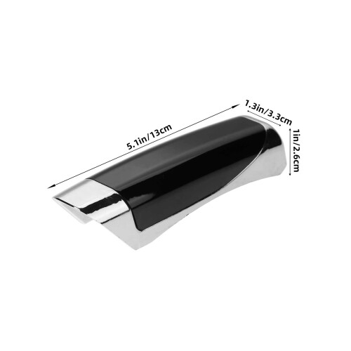 1Pack Schwarzes ABS Abdeckung Für Auto Schutzabdeckung 1
