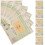 20 Bögen Geschenkpapier Blumenstrauß Vintage-Stil 3