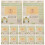 20 Bögen Geschenkpapier Blumenstrauß Vintage-Stil 4