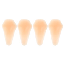 Sports Kniepolster Mit Silikonbandage Beige 4 Stk
