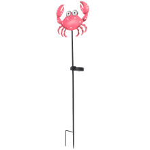 Crab Form Solarbetriebene Gartenleuchte Außen