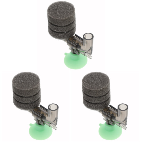 3 Mini Unterwasserschwammfilter Aquarium Sauerstofffilter 2