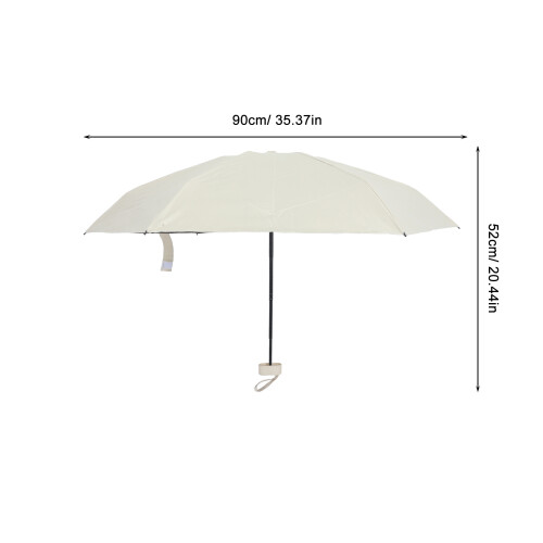 1Maal Kleine Compacte Beige Uv-Beschermend En Reis 1