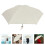 1Maal Kleine Compacte Beige Uv-Beschermend En Reis 4