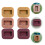 6St Felt Beige Teppichschoner Stopper Caster Cups 2