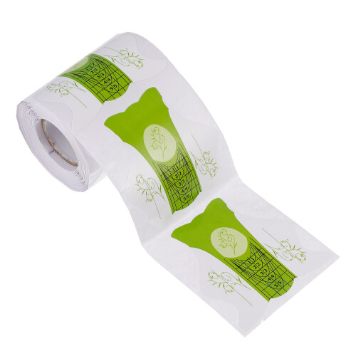 100Stück Nail Extension Form Acryl Nail Form Roll Nail Forms 2