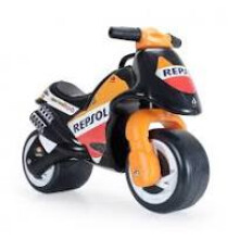 Motorradträger Neox INJUSA - Repsol - Für Baby ab 18 Monaten - Schwarz und Orange - 2 Räder