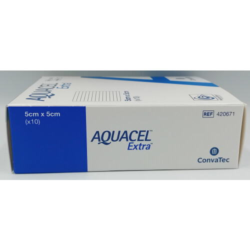 Aquacel Extra 5cm x 5cm Box of 10 - REF: 420671 2