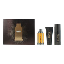 Hugo Boss The Scent 3 Piece Gift Set: EDT 100ml - Shower Gel 100ml - For Men