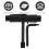 1T Compacte Zwarte Skateboard Sleutel Staal 6