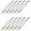 Raindrops Halskette Metall 10St 0,8x0,4 Zoll 1