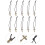 Raindrops Halskette Metall 10St 0,8x0,4 Zoll 4