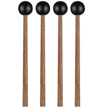 4Stk Musikalische Holz Drum Mallets Farbe Für Bühne Und Praxis
