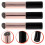 Lippenpflegetool Lippenpinsel Silikon Schwarz 3er Pack 7
