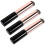 Lippenpflegetool Lippenpinsel Silikon Schwarz 3er Pack 8