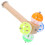Wood Perch Papageienspielzeug Sitzstange Bunt 1 Set 3