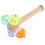 Wood Perch Papageienspielzeug Sitzstange Bunt 1 Set 5