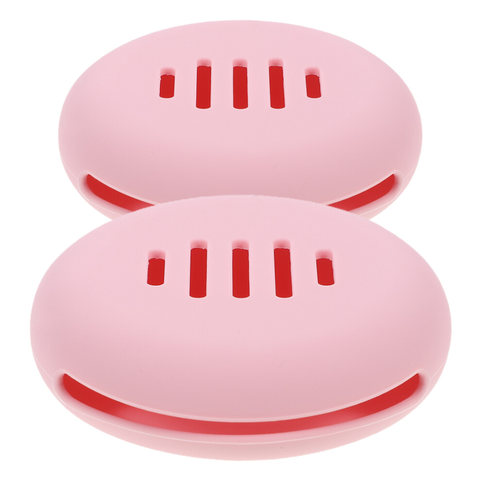 Happyyami Powder Storage Case Travel Puff Facial Sponge Beauty Silicone Handbag