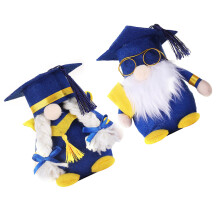 2Stk Abschluss Gnome Puppen Klassenzimmer
