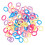 400 Kinder Haargummis, Sanfte Haaraccessoires 2