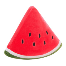 2Stk Plüsch Wassermelone Kissen Dekokissen Wohnaccessoire