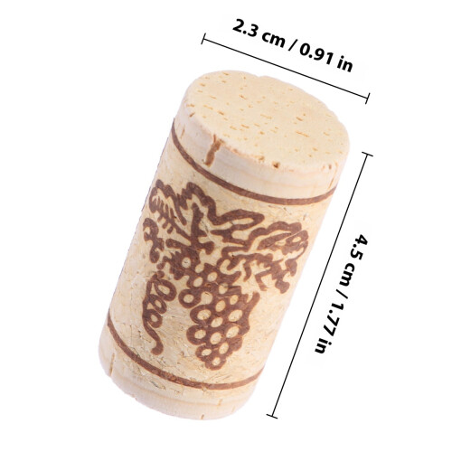 10 Holzverschluss Stopper Für Flaschen 2