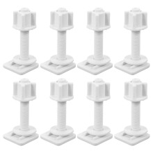 8 Toilettendeckel Sitz Ersatz Schnellverschluss