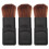 Face Brushes Make-Up-Set Schwarz 5-teilig 1,9x0,5x0,2 9