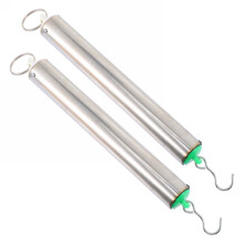 2Stück Federkraftmesser Unterrichtsinstrument Metallzylinder