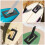 2 Surfboard Heck Ruder Paddel Flossen Halter 9