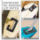 2 Surfboard Heck Ruder Paddel Flossen Halter 8