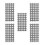 5 Scanner Reflecterende Folie Markeringpunt Dot Marker 1
