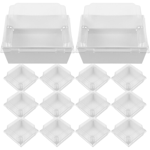 50Stk Lebensmittelboxen Kuchen Salat Verpackung