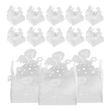 1Set Engel Schokoladen Verpackung Weiß Papier 50