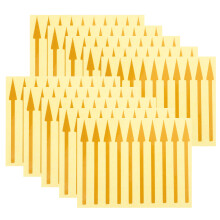 100Stk. Haftaufkleber Wiederverwendbar