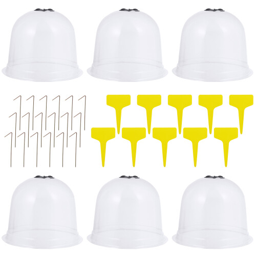 6St Pflanzenschutzhaube Glockenform Pvc