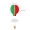 12 Heißluftballon Hängedekorationen 2