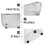 Sink Drainage Shelf Draining Basket Stainless Steel 1pack 11