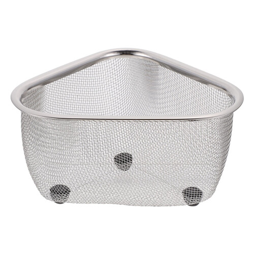 Sink Drainage Shelf Draining Basket Stainless Steel 1pack 2
