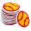 Gestickte Applikationen Gestickte Abzeichen Gelb 12er Set 10