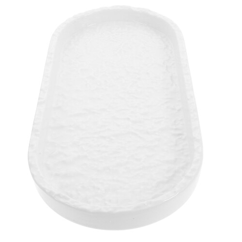 Badezimmer Tablett Keramik Waschtisch Tablett Weiß 1