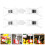 20 Doppelseitige Werbe-Display-Etikettenklammern 9