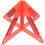 Triangle Urgence Plastique Rouge Usage Extérieur 1