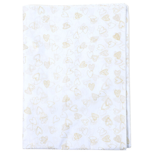 White Mit Gold Geschenkpapier 28 1
