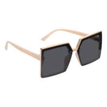Sonnenbrille Fashion Beige Metall Für Augen Fotografie