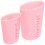 Mixing Coffee Cup Silikon Messbecher Rosa 2er Pack 3